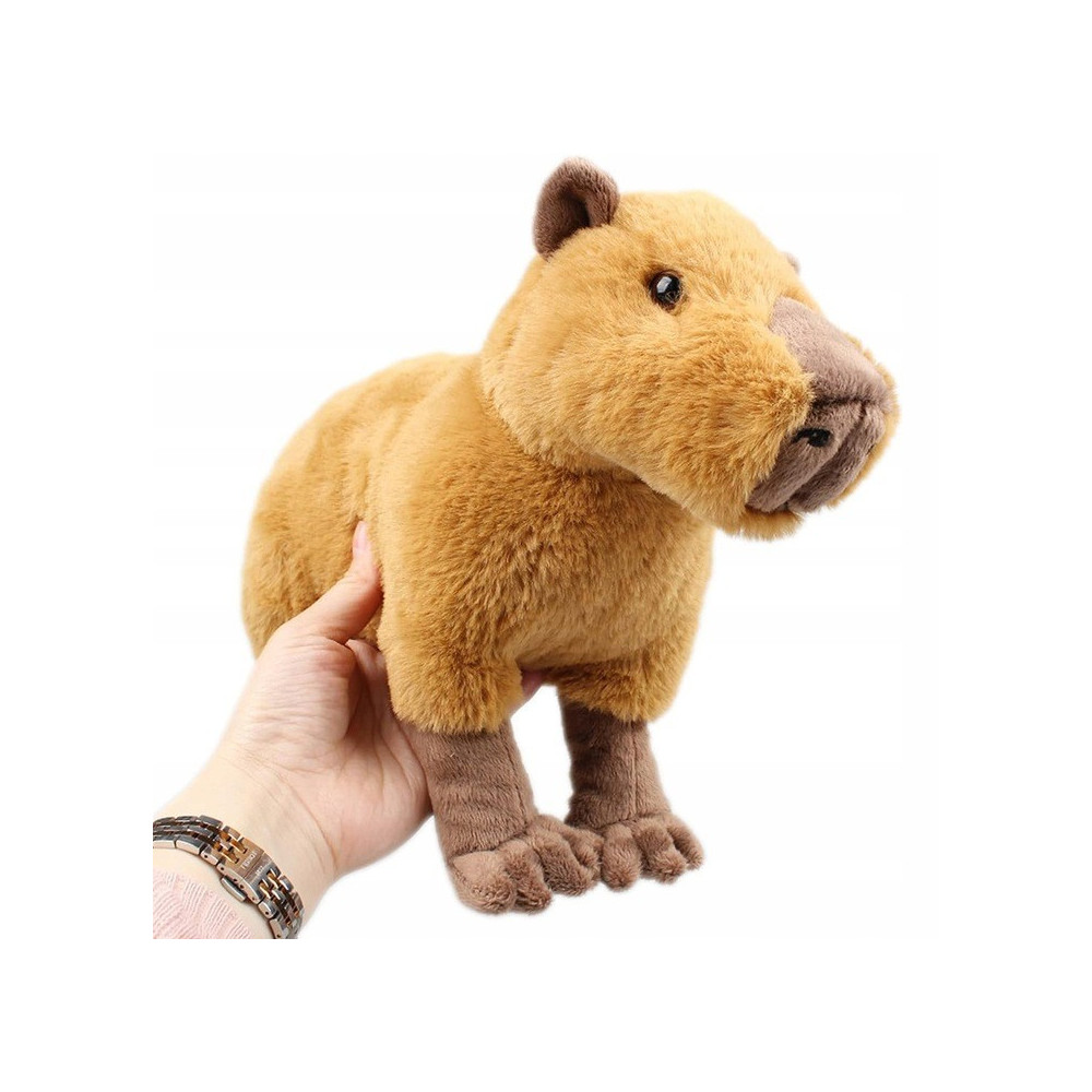 Maskotka Pluszak Przytulanka Kapibara Capybara Zabawa Dla Dzieci Plusz 30 cm
