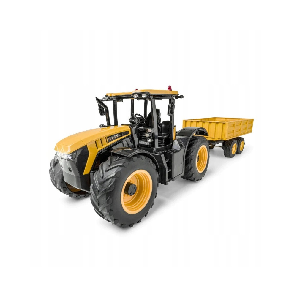 TRAKTOR JCB ciągnik z przyczepą zdalnie sterowany RC DO-E360