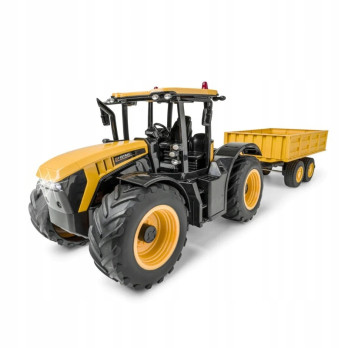 TRAKTOR JCB ciągnik z przyczepą zdalnie sterowany RC DO-E360
