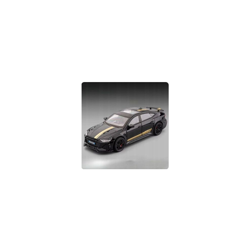 AUDI RS7 METALOWY MODEL SAMOCHODU SPOTOWEGO 1:32 DŹWIĘK ŚWIATŁO CZARNY