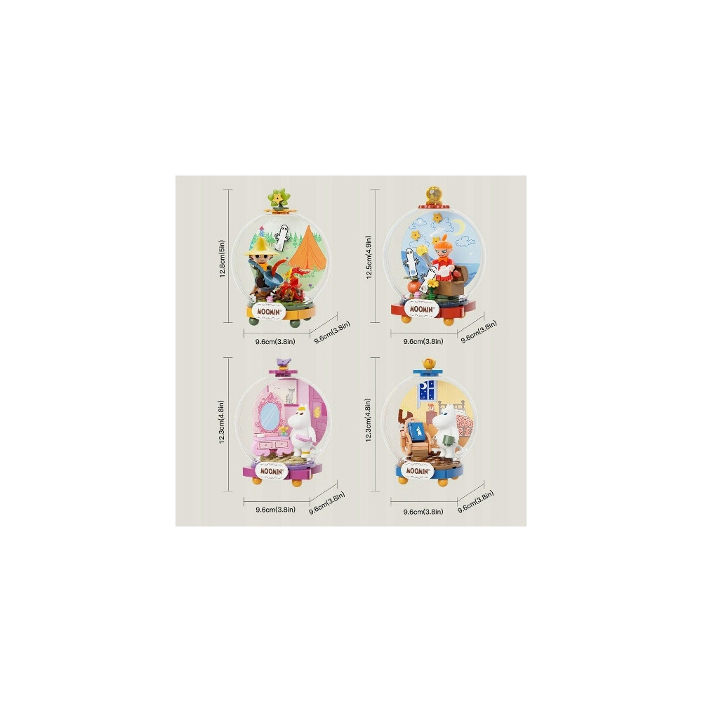 KLOCKI PANTASY 87208 Snorkmaiden's Dresser Komoda Snorkmaiden Migotka