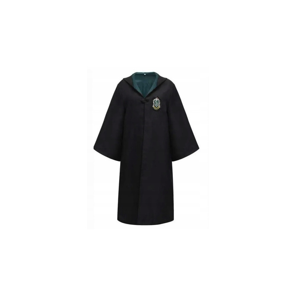 PRZEBRANIE STRÓJ HARRY POTTER SLYTHERIN PELERYNA CZARODZIEJA ROZMIAR L