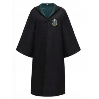 PRZEBRANIE STRÓJ HARRY POTTER SLYTHERIN PELERYNA CZARODZIEJA ROZMIAR L