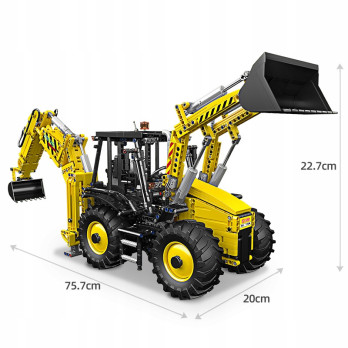 Mould King Technic 17036 BULDOŻER KOPARKA ZESTAW DO UŁOŻENIA PREZENT
