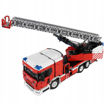 Klocki Mould King 17022 Technic RC Fire Engine Zestaw Do Budowania Wozu