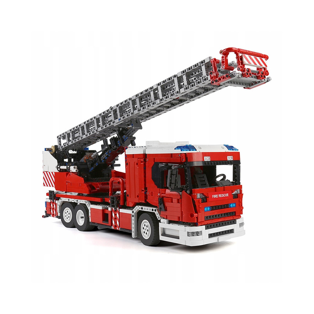 Klocki Mould King 17022 Technic RC Fire Engine Zestaw Do Budowania Wozu