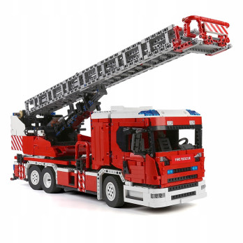 Klocki Mould King 17022 Technic RC Fire Engine Zestaw Do Budowania Wozu