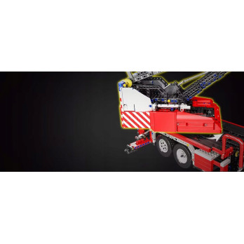 Klocki Mould King 17022 Technic RC Fire Engine Zestaw Do Budowania Wozu