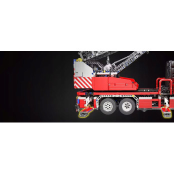 Klocki Mould King 17022 Technic RC Fire Engine Zestaw Do Budowania Wozu