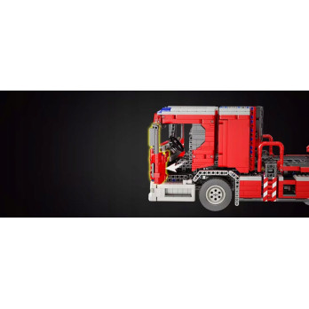 Klocki Mould King 17022 Technic RC Fire Engine Zestaw Do Budowania Wozu