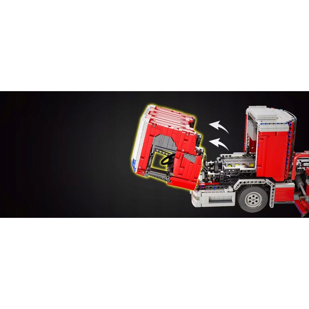 Klocki Mould King 17022 Technic RC Fire Engine Zestaw Do Budowania Wozu