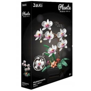 KLOCKI KONSTRUKCYJNE ORCHIDEA STORCZYK BIAŁY KWIAT DO UŁOŻENIA PREZENT