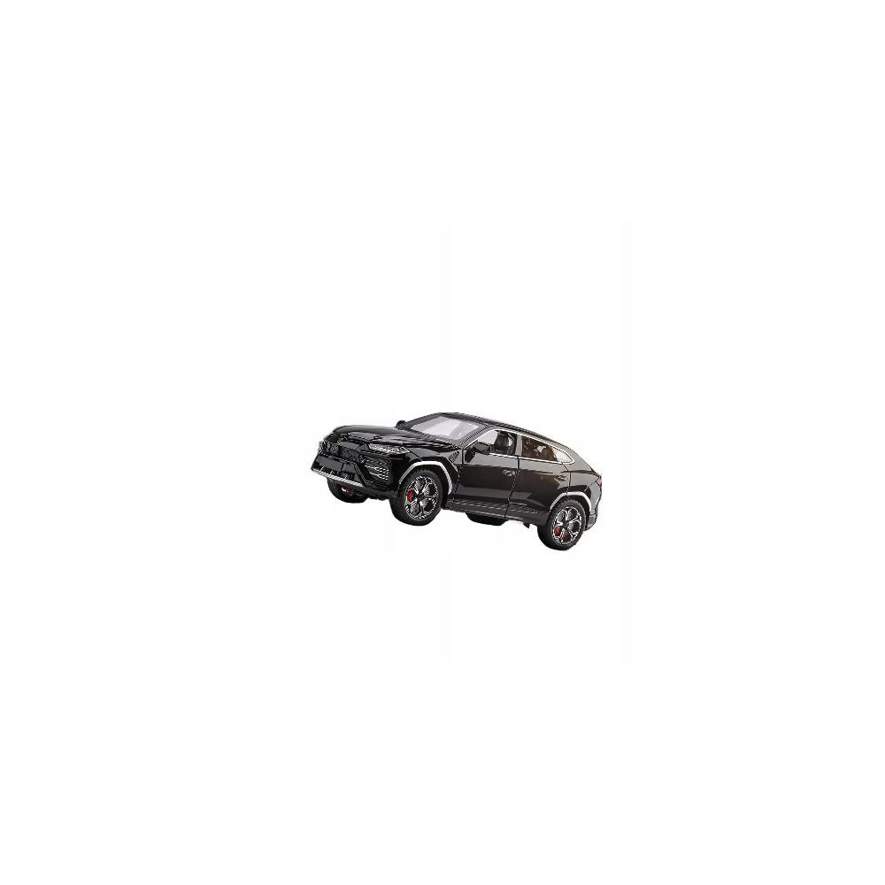 LAMBORGHINI URUS SUV METALOWY MODEL SAMOCHODU 1:24 DŹWIĘK ŚWIATŁO CZARNY