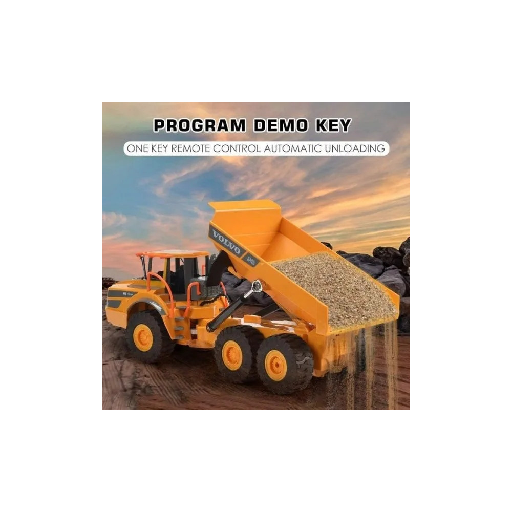Zdalnie sterowana wywrotka Volvo A40 G 2,4GHz 1:26 Double Eagle