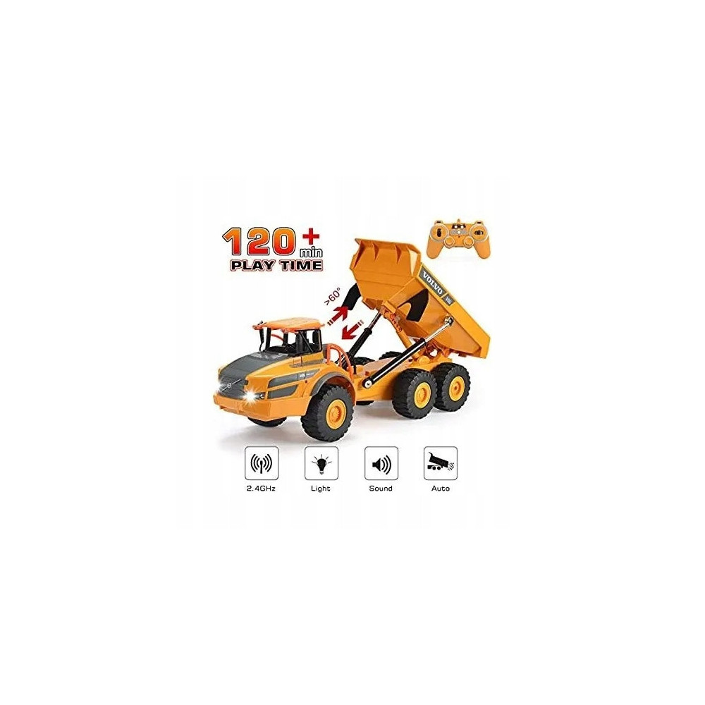 Zdalnie sterowana wywrotka Volvo A40 G 2,4GHz 1:26 Double Eagle