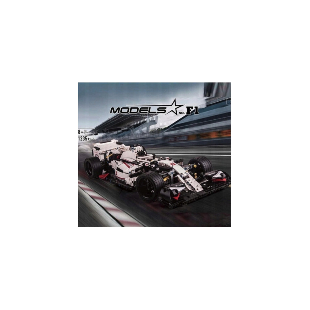KLOCKI ZABAWKA SAMOCHÓD WYŚCIGÓWKA F1 FORMULA 1 MOULD KING