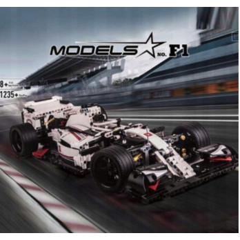 KLOCKI ZABAWKA SAMOCHÓD WYŚCIGÓWKA F1 FORMULA 1 MOULD KING