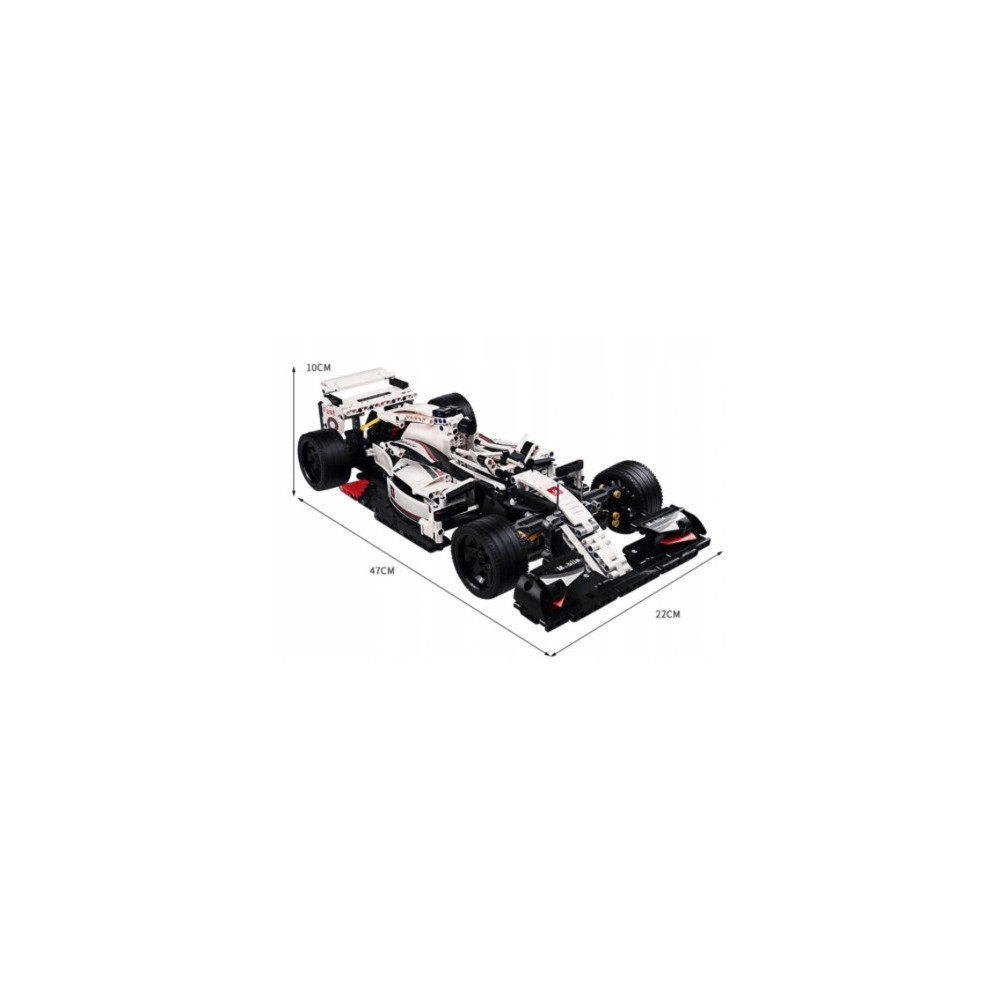 KLOCKI ZABAWKA SAMOCHÓD WYŚCIGÓWKA F1 FORMULA 1 MOULD KING