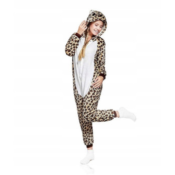 PANTERA ONESIE KOMBINEZON PIŻAMA DRES KIGURUMI M