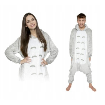 TOTORO DRES ONESIE KOMBINEZON PRZEBRANIE PIŻAMA XL