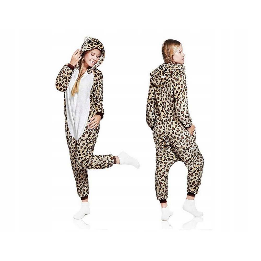 PANTERA ONESIE KOMBINEZON PIŻAMA DRES KIGURUMI S