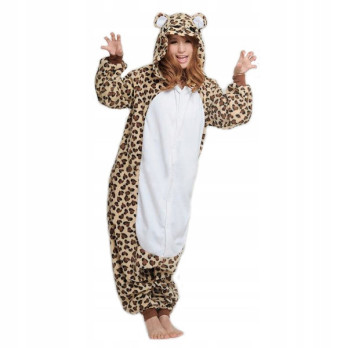 PANTERA ONESIE KOMBINEZON PIŻAMA DRES KIGURUMI S