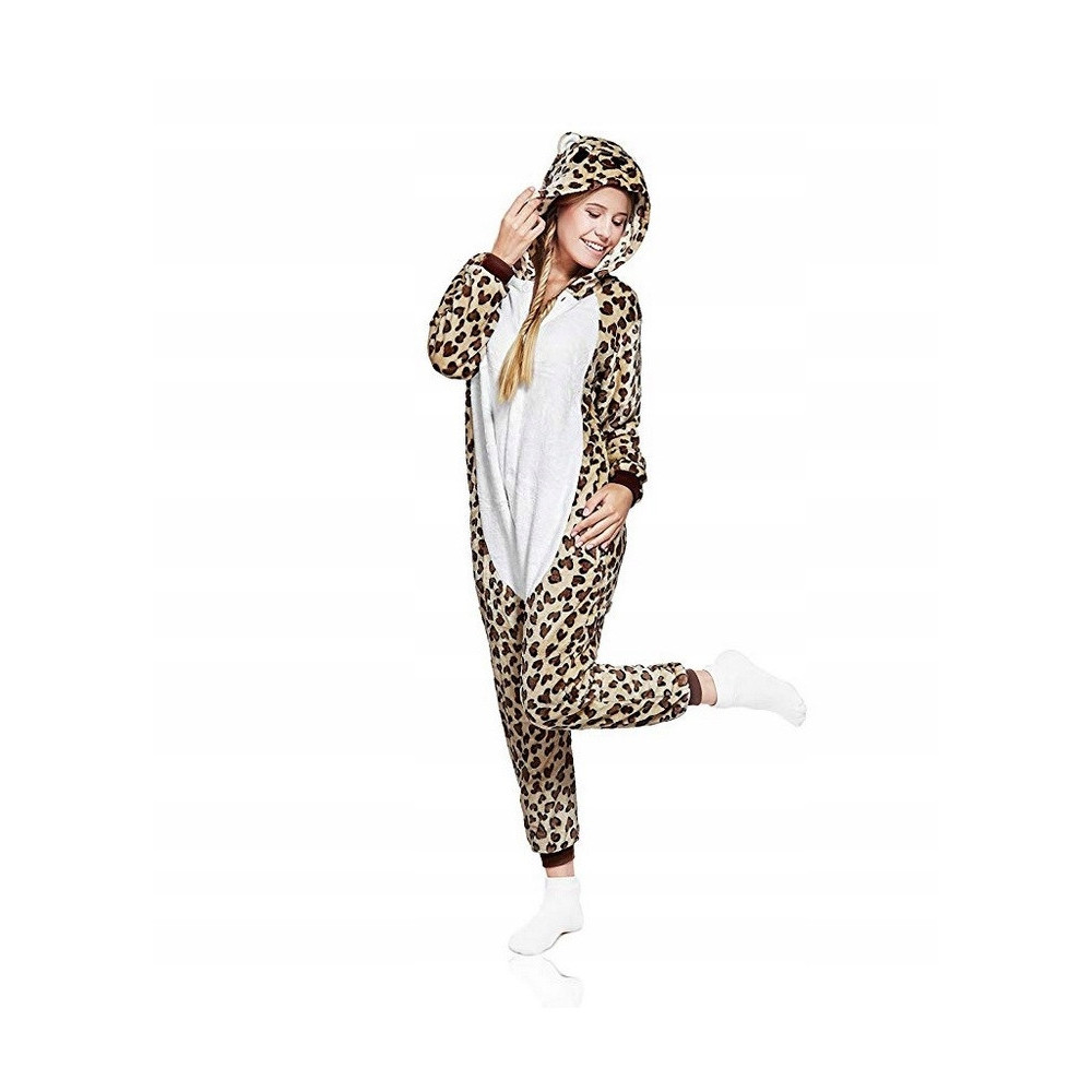 PANTERA ONESIE KOMBINEZON PIŻAMA DRES KIGURUMI S