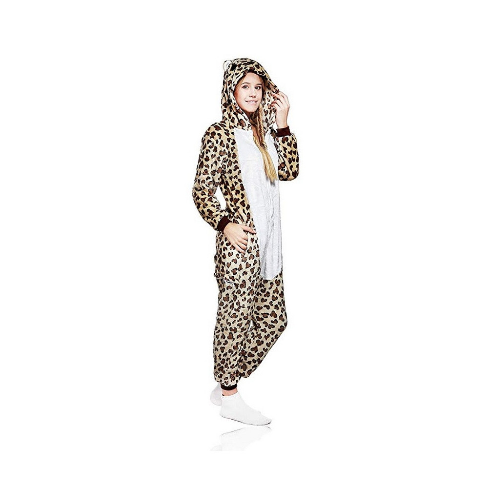 PANTERA ONESIE KOMBINEZON PIŻAMA DRES KIGURUMI S