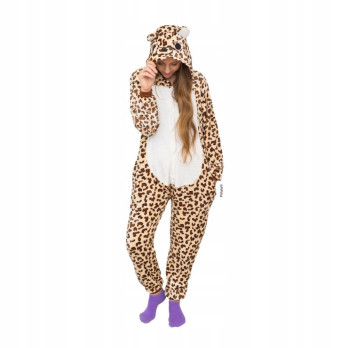 PANTERA ONESIE KOMBINEZON PIŻAMA DRES KIGURUMI S