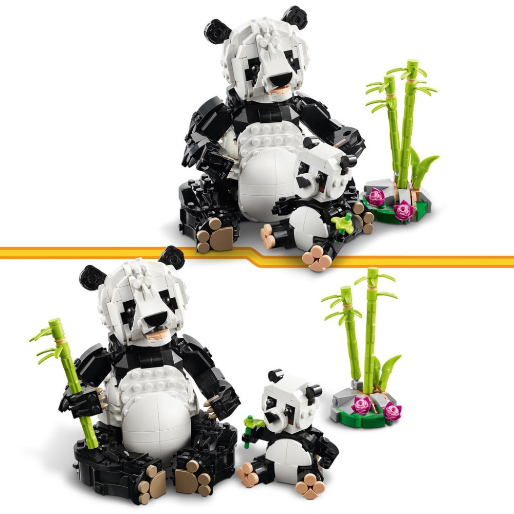 LEGO Creator 3 w 1 Dzikie zwierzęta: rodzina pand 31165