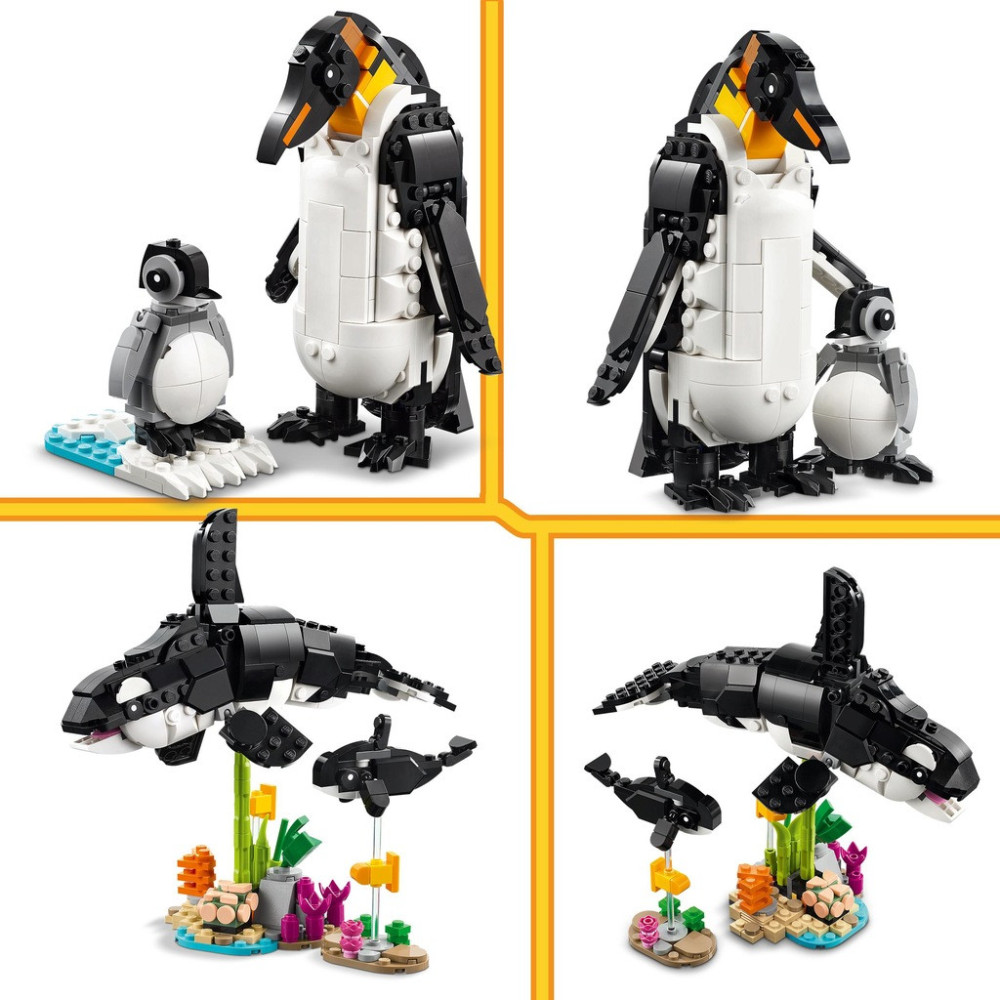 LEGO Creator 3 w 1 Dzikie zwierzęta: rodzina pand 31165