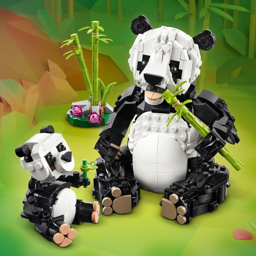 LEGO Creator 3 w 1 Dzikie zwierzęta: rodzina pand 31165