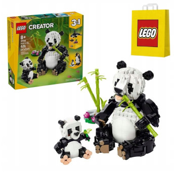 LEGO Creator 3 w 1 Dzikie zwierzęta: rodzina pand 31165