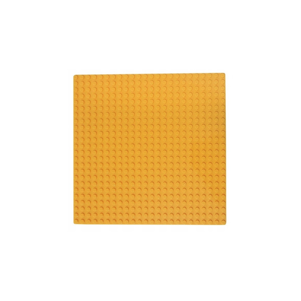 DUŻA PŁYTA KONSTRUKCYJNA BAZOWA DO KLOCKÓW PODSTAWKA DO BUDOWANIA ŻÓŁTA