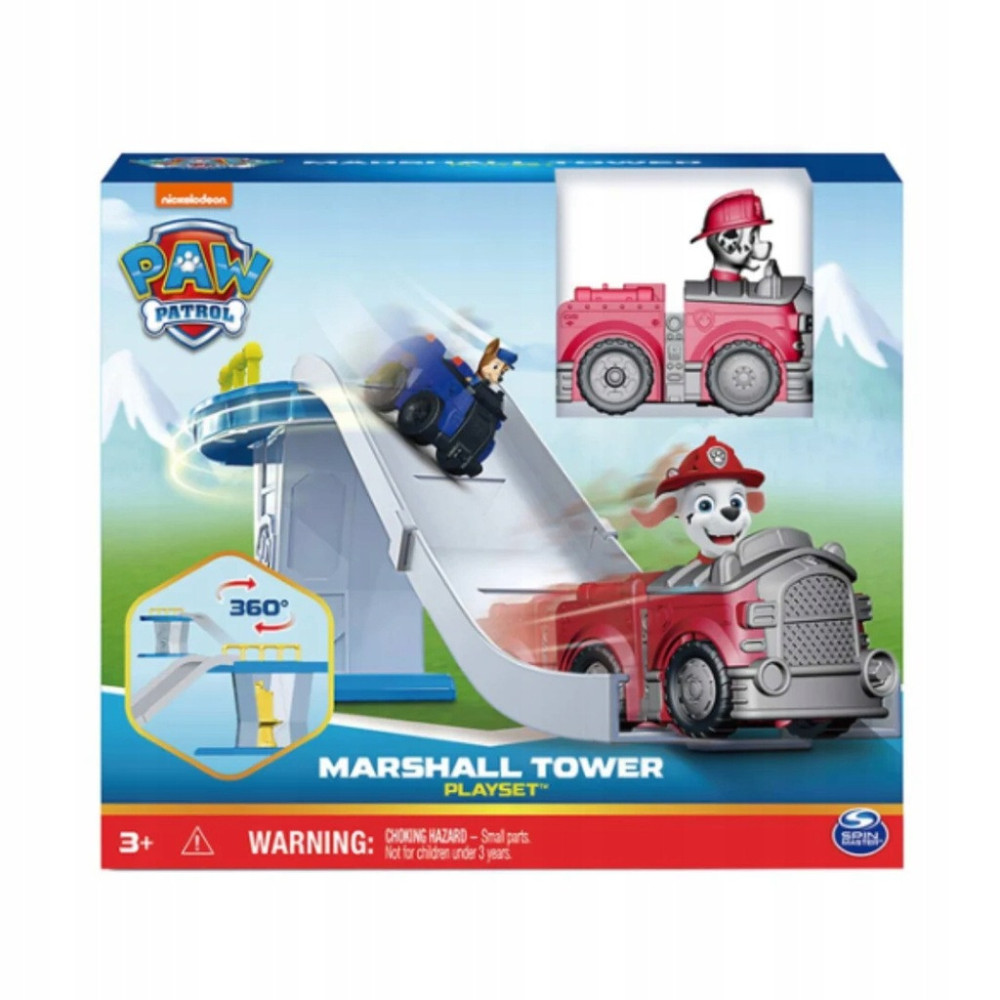 Zestaw Zabawkowy Psi Patrol Wieża Obserwacyjna MARSHALL Tower