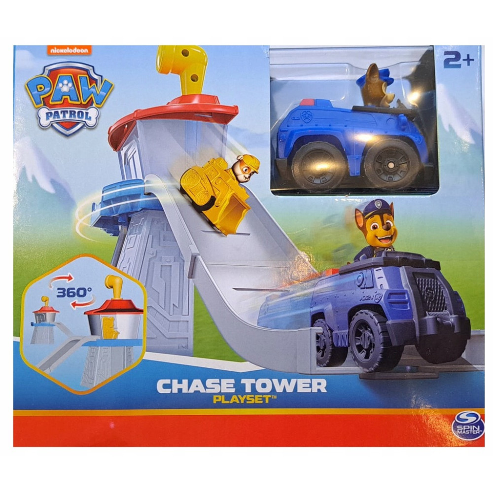 Zestaw Zabawkowy PAW Patrol Wieża Obserwacyjna Chase Tower