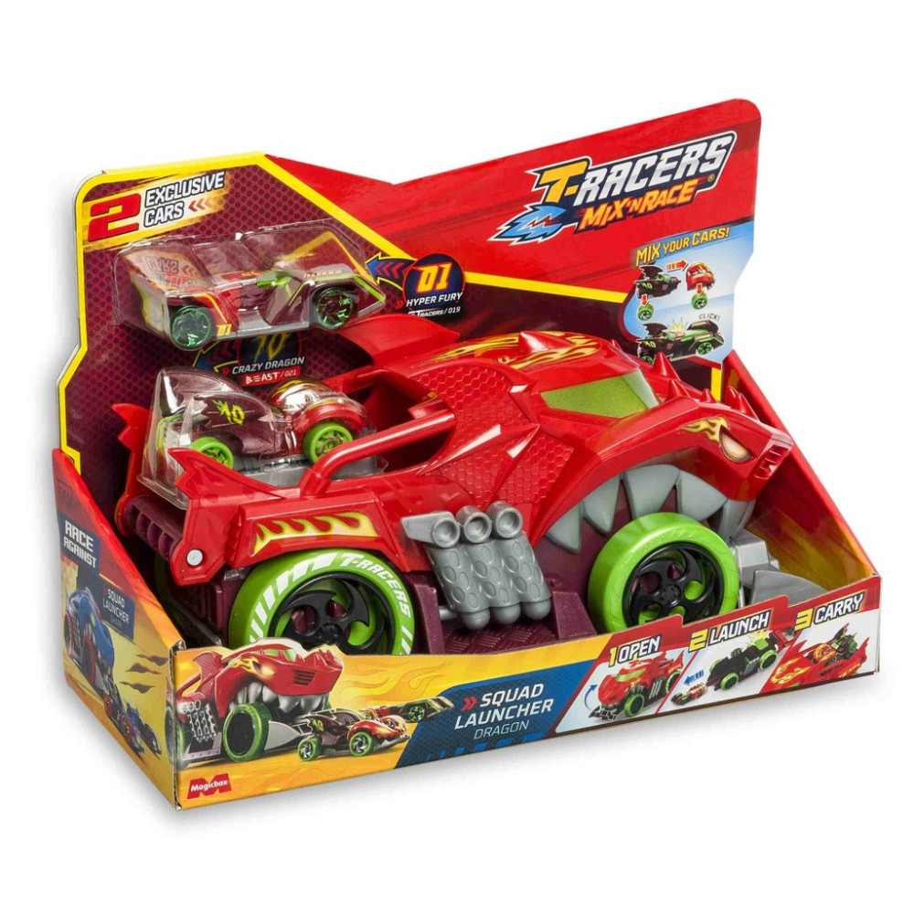 Wyrzutnia MAGIC BOX T-Racers Mix’n Race Dragon Squad Launch