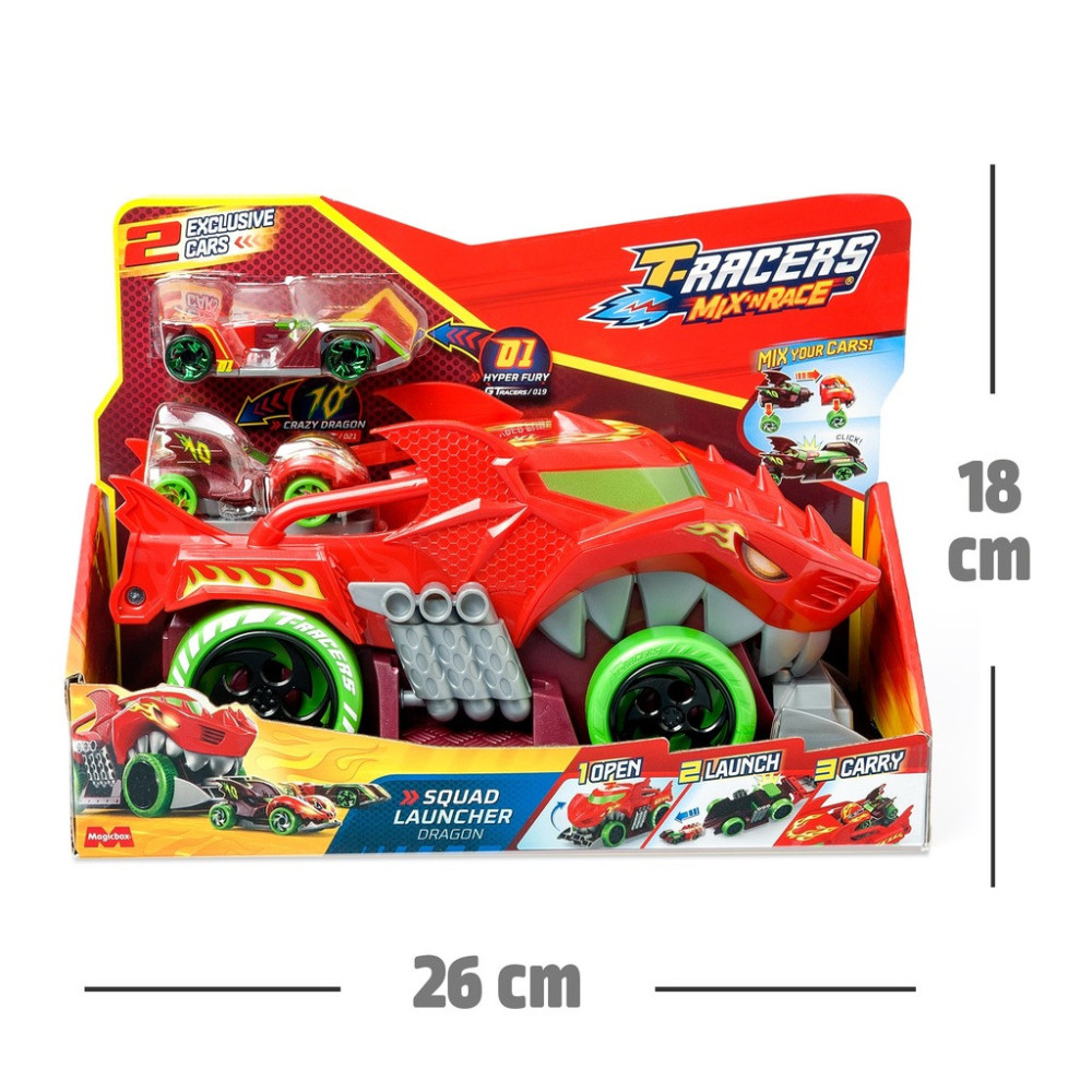 Wyrzutnia MAGIC BOX T-Racers Mix’n Race Dragon Squad Launch