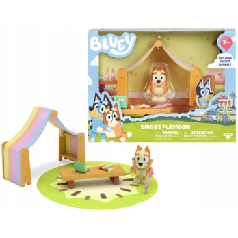 ZESTAW FIGUREK BLUEY BINGO BAWIALNIA Moose Toys Bluey Bingo's Playroom