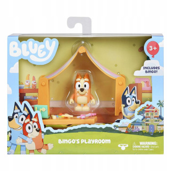 ZESTAW FIGUREK BLUEY BINGO BAWIALNIA Moose Toys Bluey Bingo's Playroom