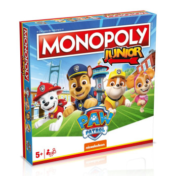 GRA PLANSZOWA MONOPOLY JUNIOR PSI PATROL Hasbro dla dzieci planszówka