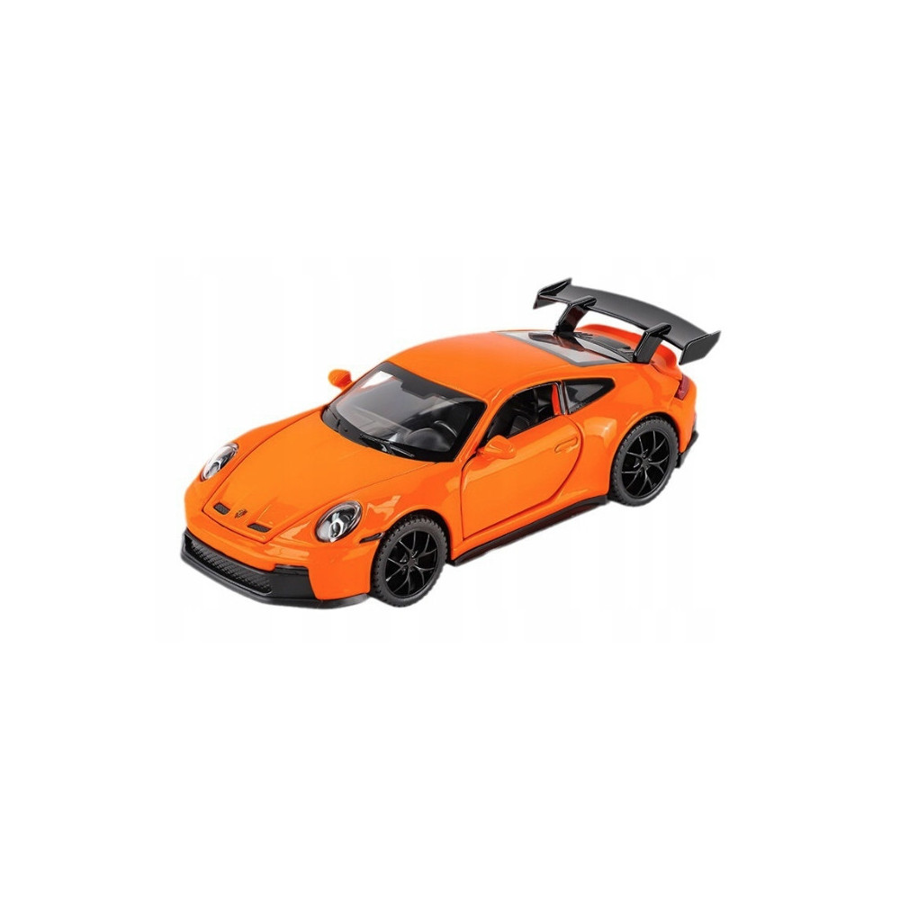 MODEL SAMOCHODU PORSCHE 911 GT3 RS 1:32 METALOWY SAMOCHÓD POMARAŃCZOWY