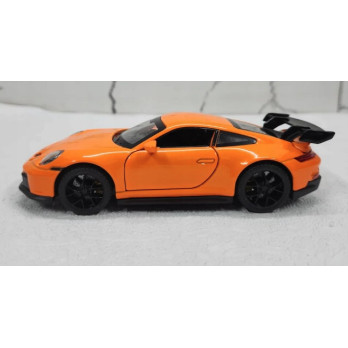 MODEL SAMOCHODU PORSCHE 911 GT3 RS 1:32 METALOWY SAMOCHÓD POMARAŃCZOWY