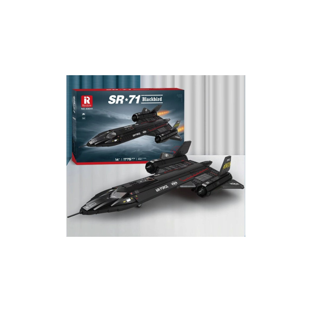 KLOCKI REOBRIX SR71 BLACKBIRD DUŻY SAMOLOT ZESTAW KLOCKÓW MODEL DO ZŁOŻENIA