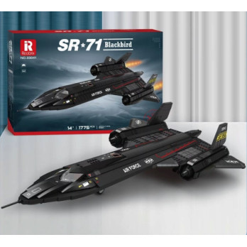 KLOCKI REOBRIX SR71 BLACKBIRD DUŻY SAMOLOT ZESTAW KLOCKÓW MODEL DO ZŁOŻENIA