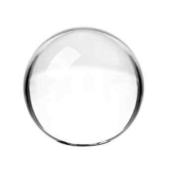 SZKLANA KRYSZTAŁOWA KULA 15CM DO ZDJĘĆ PREZENT FOTO