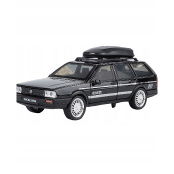 VW SANTANA WAGON METALOWY MODEL SAMOCHODU 1:32 DŹWIĘK ŚWIATŁO CZARNY BLACK