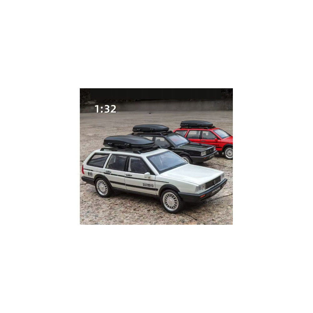 VW SANTANA WAGON METALOWY MODEL SAMOCHODU 1:32 DŹWIĘK ŚWIATŁO BIAŁY PREZENT