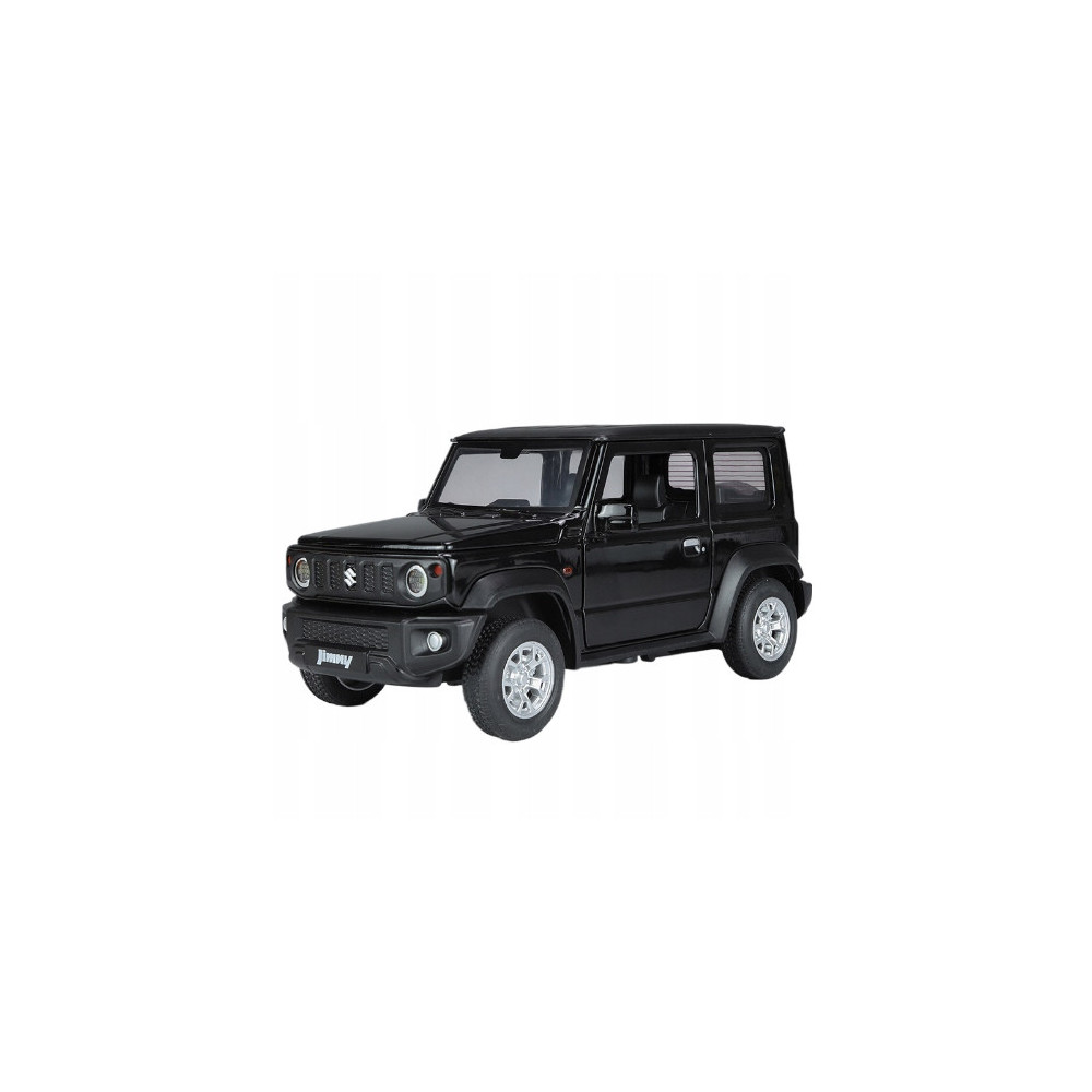 SUZUKI JIMNY METALOWY MODEL SAMOCHODU 1:24 DŹWIĘK ŚWIATŁO CZARNY PREZENT