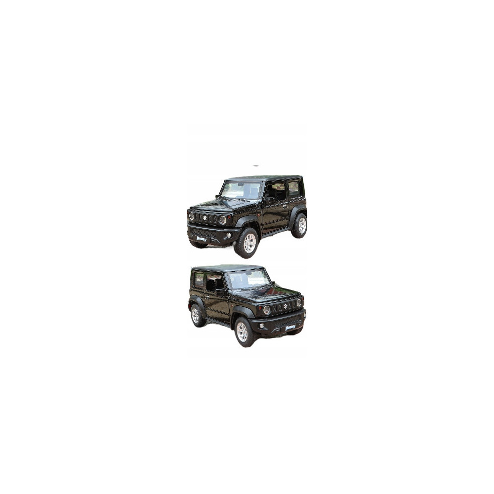 SUZUKI JIMNY METALOWY MODEL SAMOCHODU 1:24 DŹWIĘK ŚWIATŁO CZARNY PREZENT